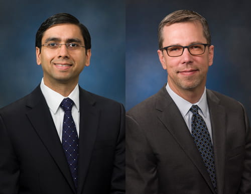 Anand Solanki, CFO, and Philip Faris, SVP of Marketing.
