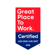 Great Place to Work Certified 2026 Badge
